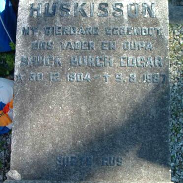 HUSKISSON Shuck Burgh Edgar 1904-1987