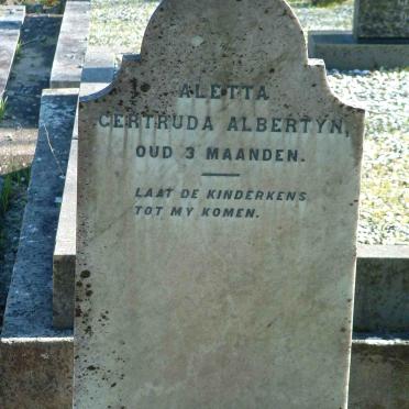 ALBERTYN Aletta Gertruda