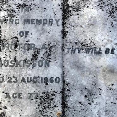 HUSKISSON Victor A. -1960