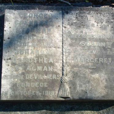 STAGMAN George Coenraad  -1938 &amp; Johanna Dorothea DE VILLIERS -1918