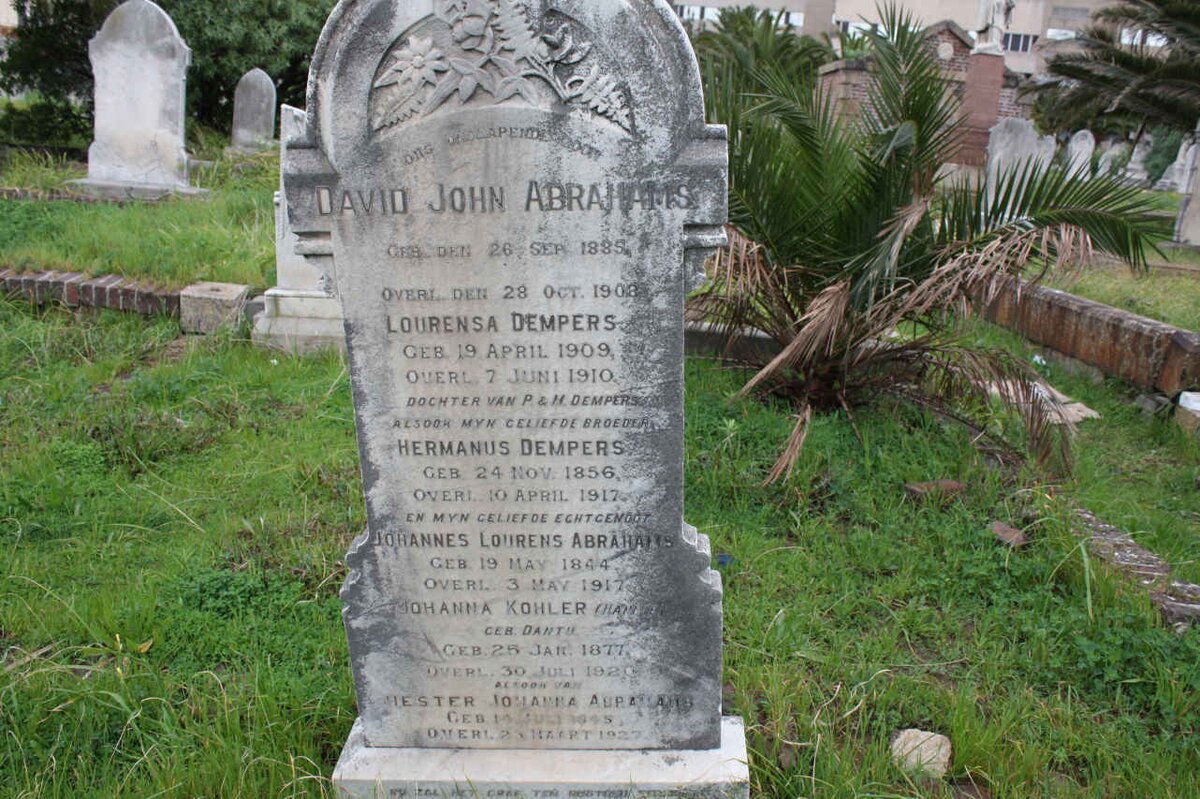 ABRAHAMS :: DEMPERS :: KOHLER :: DANTHU