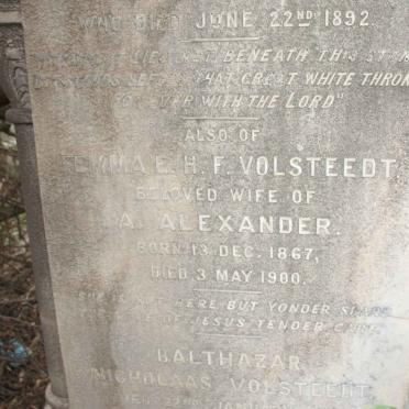 ALEXANDER :: FOCK :: VOLSTEEDT