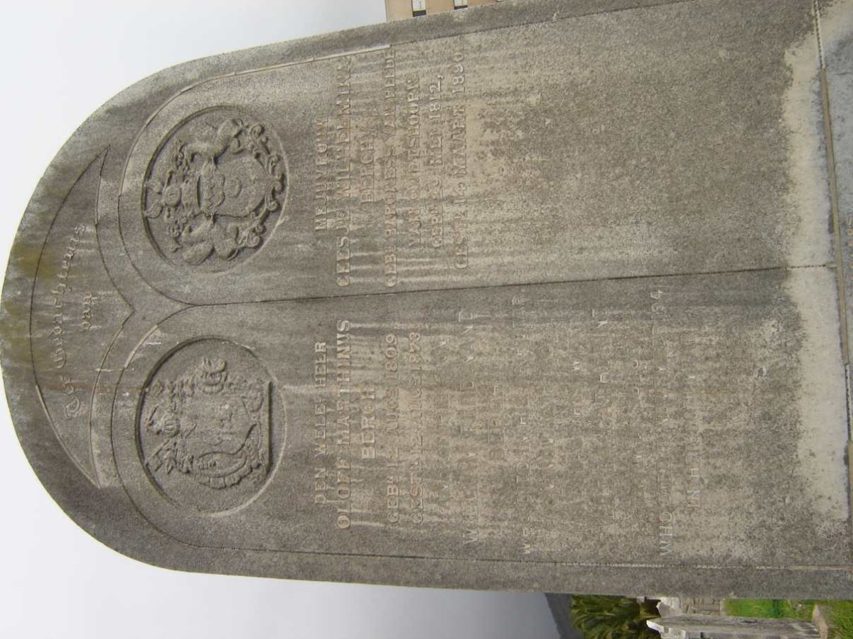 BERGH Oloff Marthinus 1809-1873 &amp; Geesje Wilhelmina  Baroness van REEDE  1812-1890