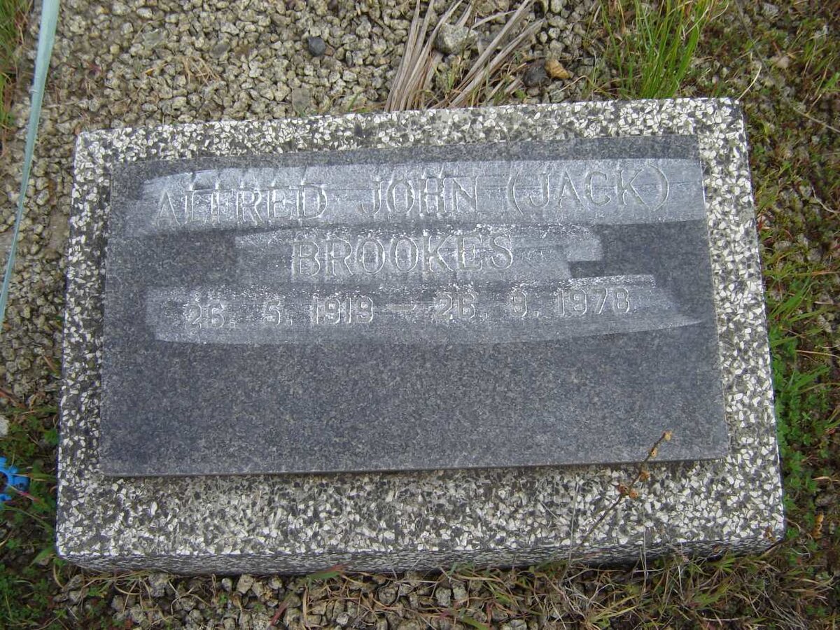 BROOKES Alfred John 1919-1978