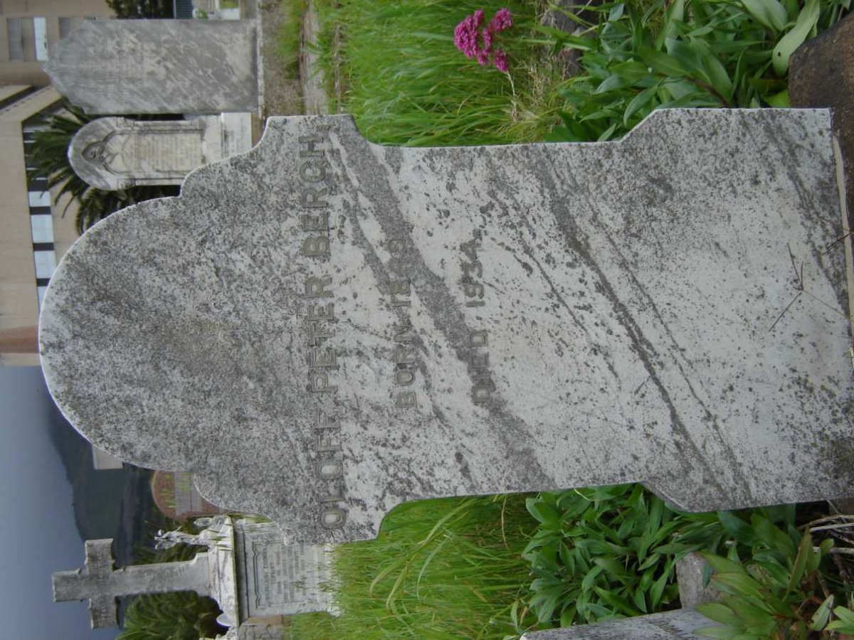 BERGH Oloff Peter 1849-1934