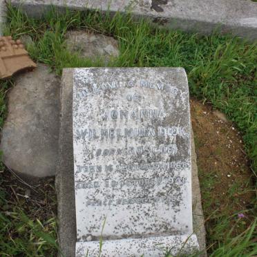 DICK Johanna Wilhelmina nee ROSCOE 1868-1948