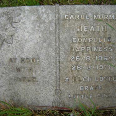HEATH Carol Norma 1964-1971