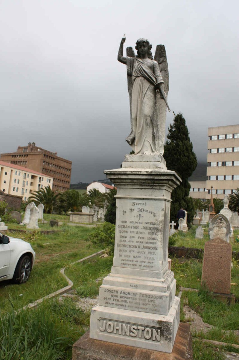 JOHNSON Sebastian 1854-1895 &amp; Berrendina -1913 :: FERGUSON Joseph Andrew -1918