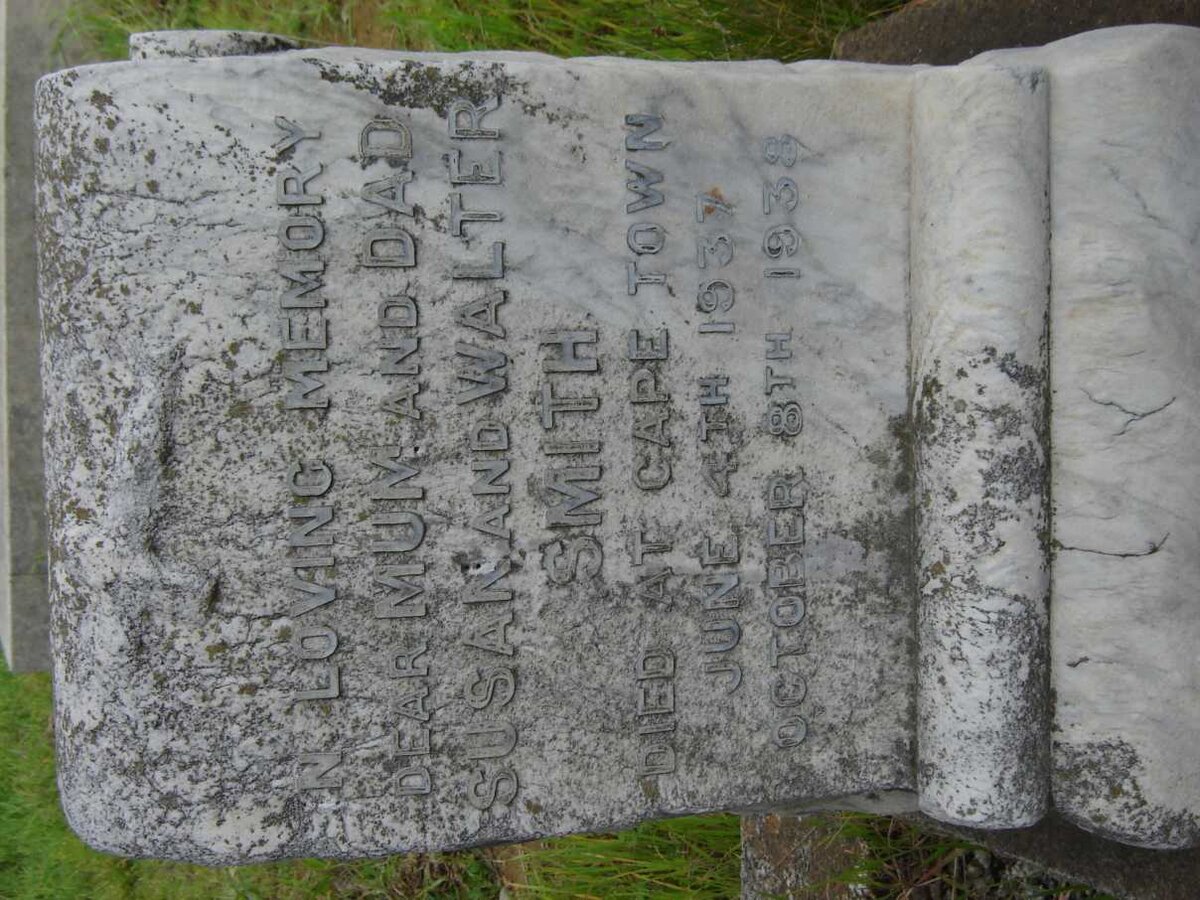 SMITH Walter -1937 &amp; Susan -1938