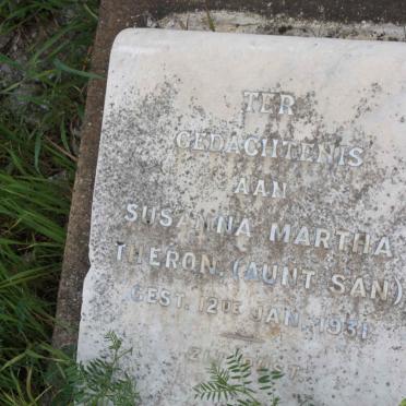 THERON Susanna Martha -1931