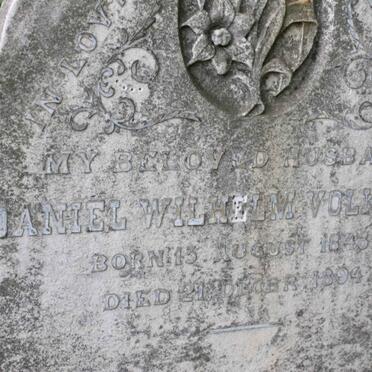 VOLKWYN Daniel Wilhelm 1848-1894