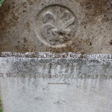 WEDEMAN Maria Frederika Wilhelmina 1819-1887