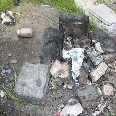 10. Remains of a fire
