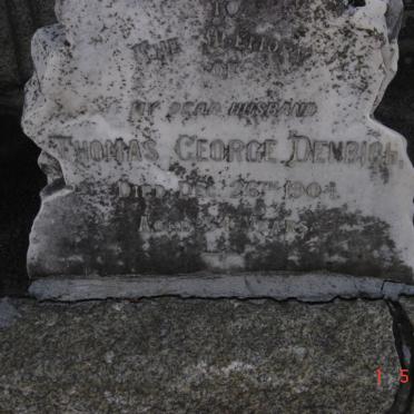 DENBICH Thomas George -1904