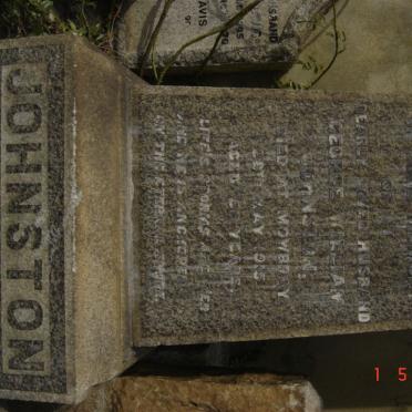 JOHNSTON George William -1915 :: PARKINS Muriel JOHNSTON -1958