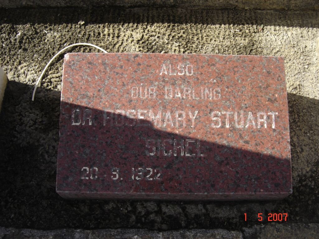 SICHEL Rosemary Stuart -1922