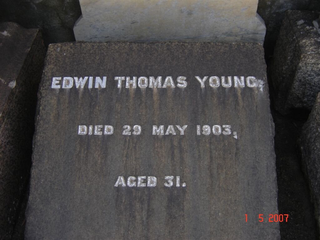 YOUNG Edwin Thomas -1903