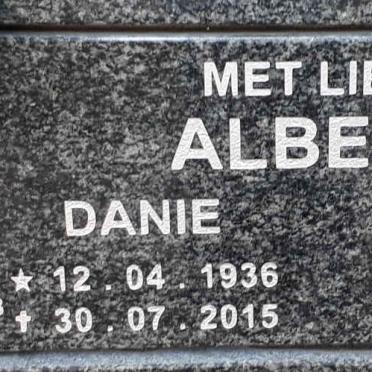 ALBERTS Danie 1936-2015 &amp; Tina 1940-2020