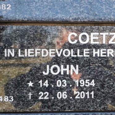 COETZER John 1954-2011