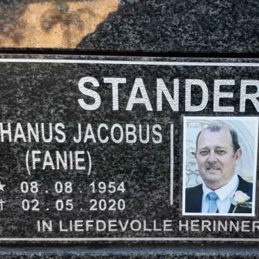 STANDER Stephanus Jacobus 1954-2020