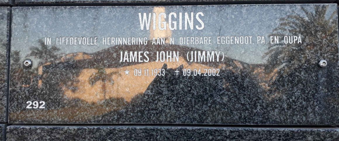 WIGGINS James John 1933-2002