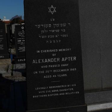 APTER Alexander -1969