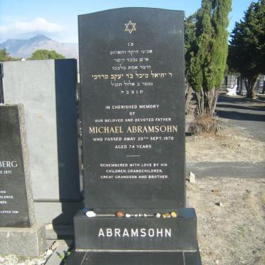 ABRAMSOHN Michael -1970