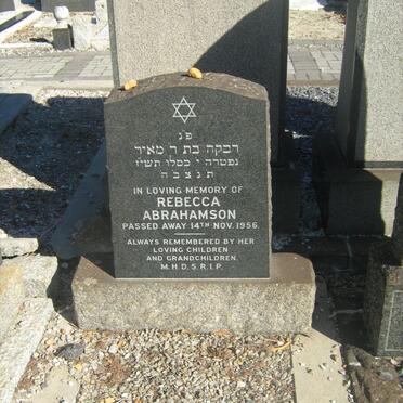 ABRAHAMSON Rebecca -1956