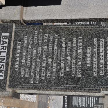 BARLINSKI Hilda -1954