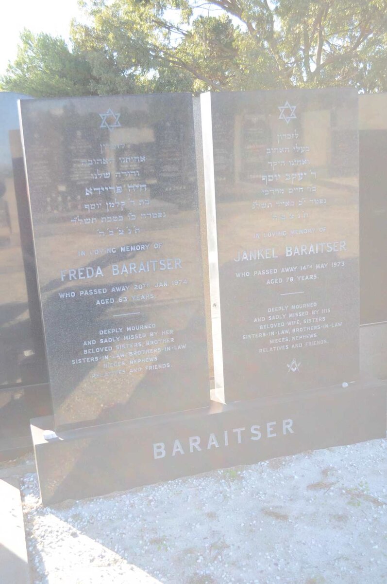 BARAITSER Jankel -1973 &amp; Freda -1974