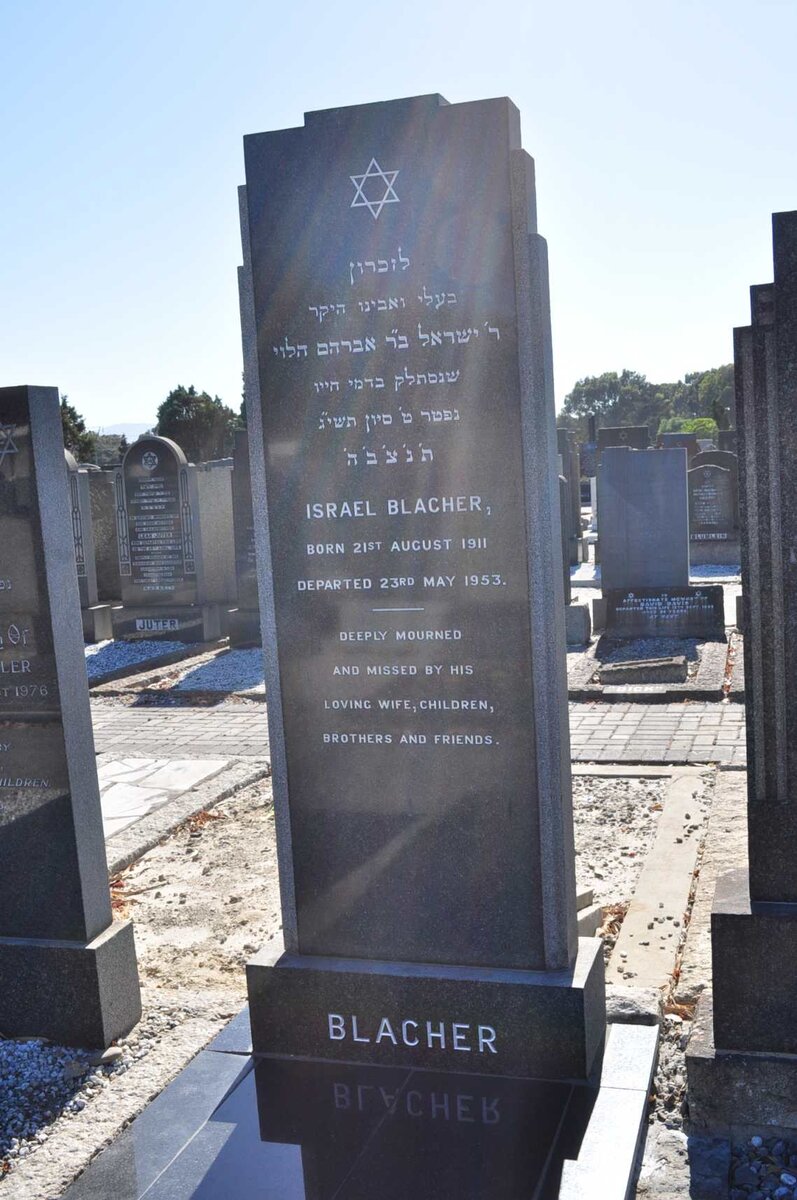 BLACHER Israel 1911-1953