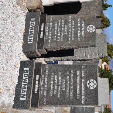 BOWMAN Marcus -1954 &amp; Rachel -1976