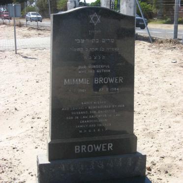 BROWER Mimmie 1901-1984