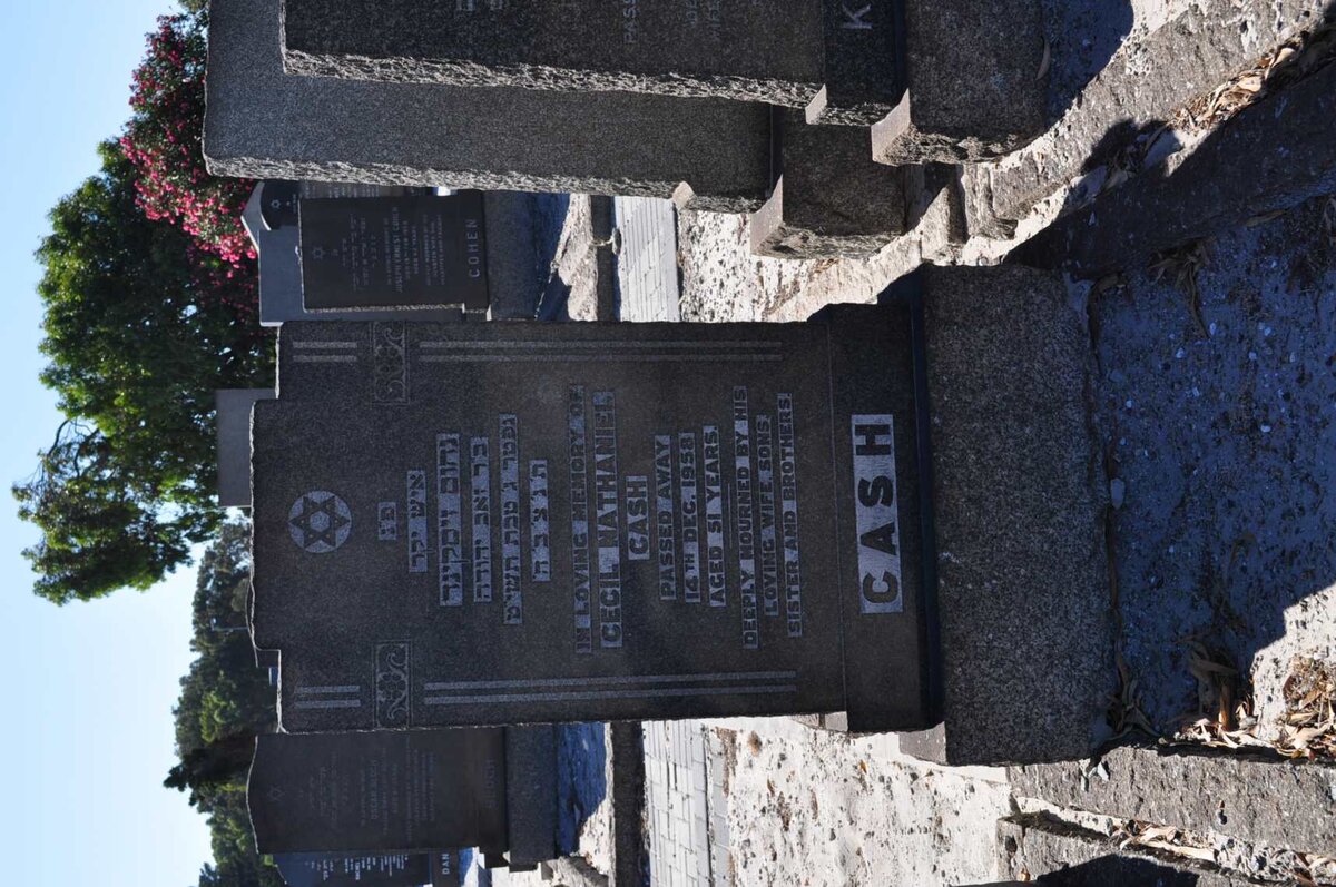 CASH Cecil Nathaniel -1958