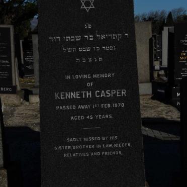 CASPER Kenneth -1970