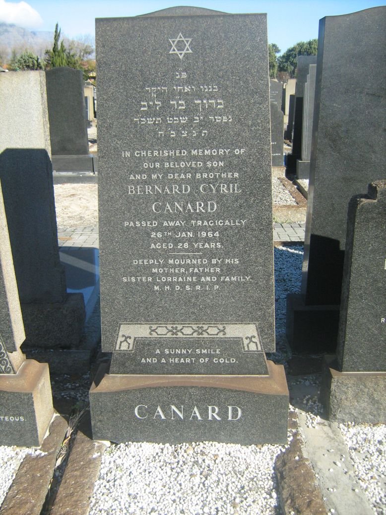 CANARD Bernard Cyril -1964