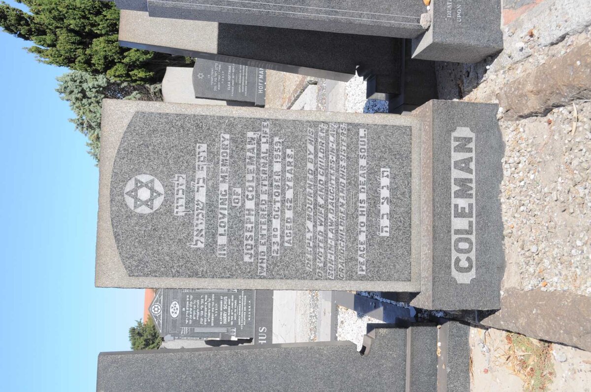 COLEMAN Joseph -1959