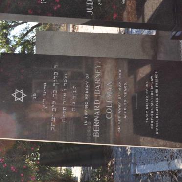 COLEMAN Bernard -1968