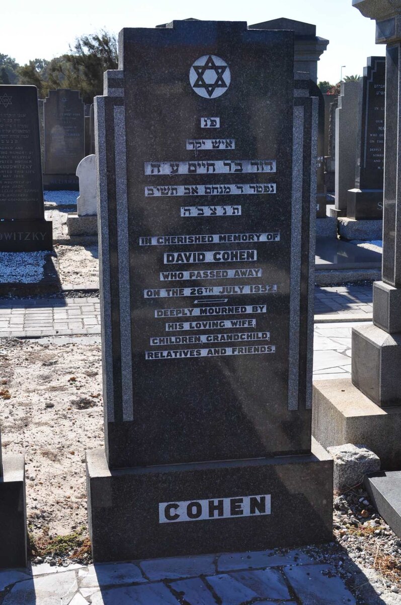 COHEN David -1952