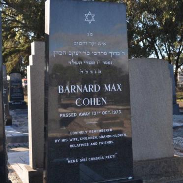 COHEN Barnard Max -1973