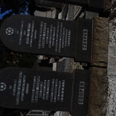 COOPER Maurice -1948 &amp; Rosalie -1943 :: COOPER Louis -1916