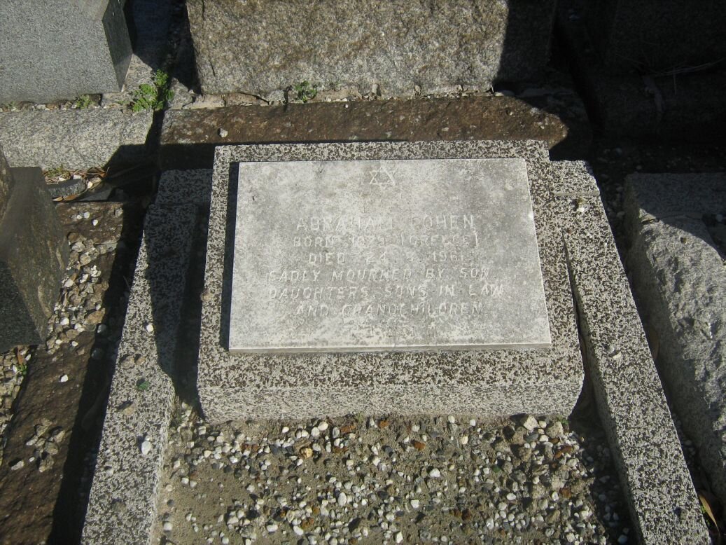 COHEN Abraham 1879-1961