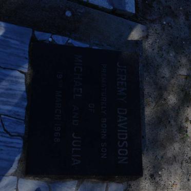 DAVIDSON Jeremy -1968