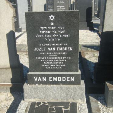 EMBDEN Jozef, van 1926-1971