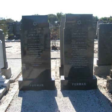 FURMAN Hillel -1954 &amp; Anne -1980