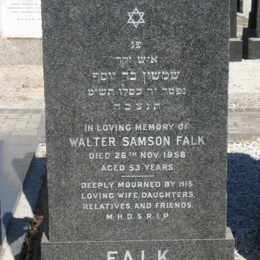 FALK Walter Samson -1958