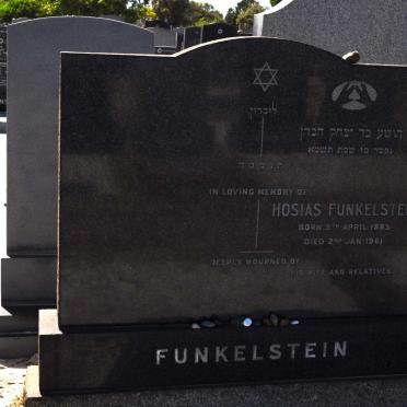 FUNKELSTEIN Hosias 1885-1961