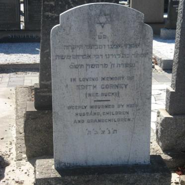 GORNEY Edith nee BUCKI