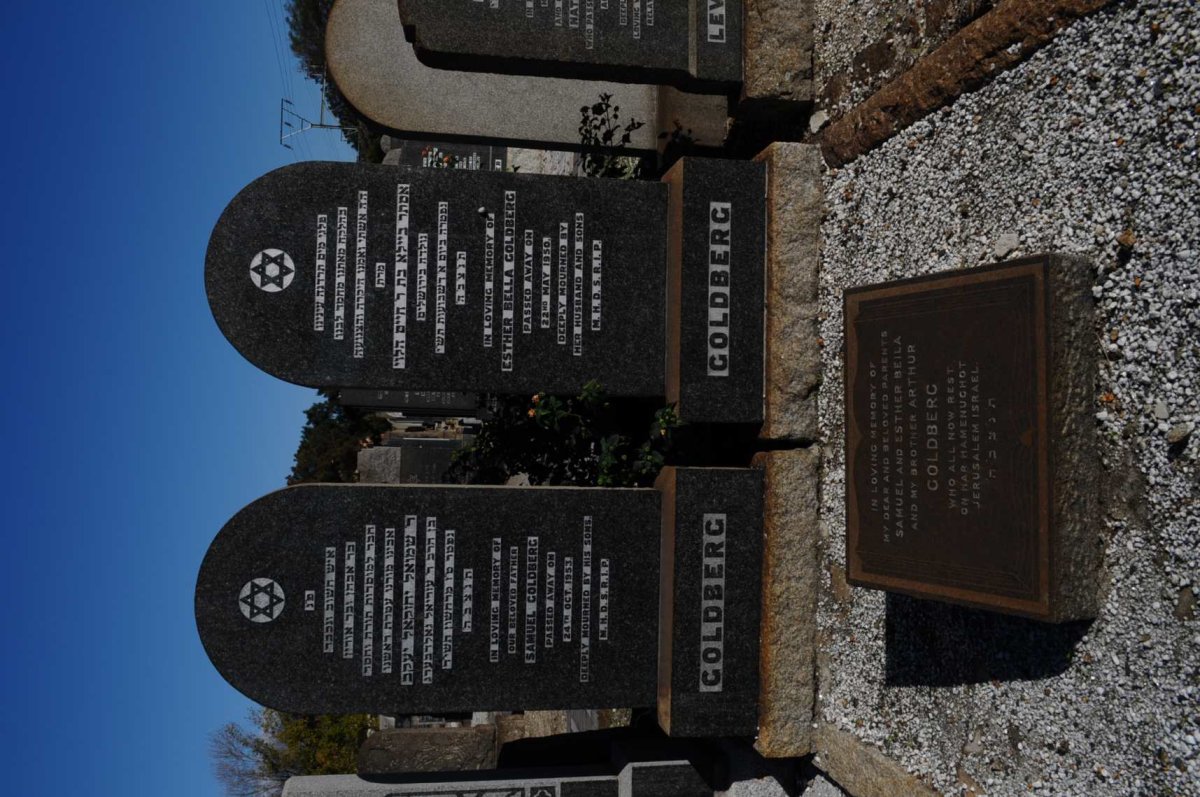 GOLDBERG Samuel -1953 &amp; Esther Bella -1950 :: GOLDBERG Arthur