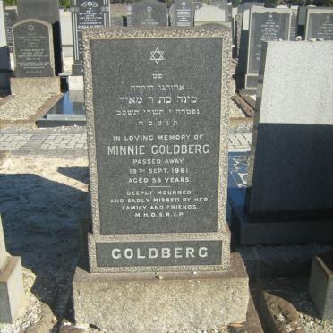 GOLDBERG Minnie -1961